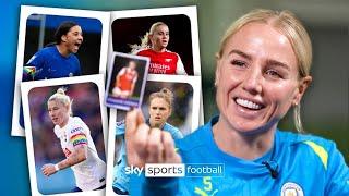 Alex Greenwood Sticker Book Challenge! | Toughest opponent? Biggest rival? Best goal? 