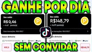 GANHE R$100,00 POR DIA NO TIKTOK SEM CONVIDAR COMO GANHAR MUITO DINHEIRO NO TIKTOK