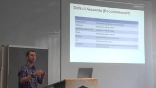 TROOPERS14 - SAP BusinessObjects Attacks - Juan Perez-Etchegoyen & Will Vandevanter