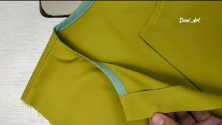 Tips and tricks for sewing a shirt neckline that are rarely known