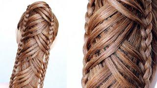 Criss Bross Ponytail  Wedding Prom Updo Hair Tutorial by Another Braid #shorts