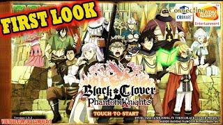 Black Clover Phantom Knights Gameplay First Look (Android IOS)