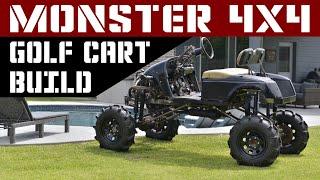 Monster Golf Cart Build Part 13 Flipping The Front Differential | Bare Metal Fabrication