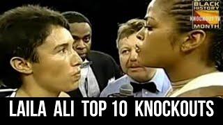 Laila Ali top 10 knockouts boxing 2019