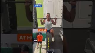 Yes You Can!: Roberto Soto Leg Day Gym & Home Workout Routine