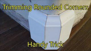 Trimming Rounded Corners- A handy little trick!