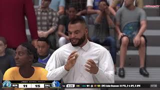 NBA DALLAS MAVERICKS  vs MINNESOTA TIMBERWOLVES  GAMEPLAY PS5 UHD