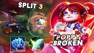 Iceborn + Shieldbash Buffs Make Poppy BROKEN | Gemi