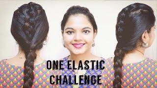 One Elastic Band Challenge | Easy Hairstyle Tutorial | Pals Hair Vlog