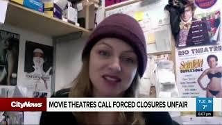 B.C. movie theatres call shutdown unfair