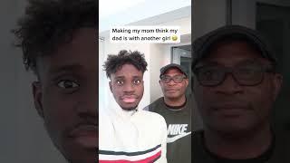 MAKING MY AFRICAN NIGERIAN MOM THINK MY DAD IS WITH ANOTHER GIRL! #shorts #shortvideo