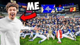 How I Joined the Dodgers World Series Celebration...