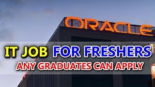 IT Jobs Hiring For Freshers at Oracle : PDTV