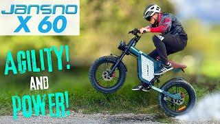 JANSNO X60 FAT EBike - SUPER BEAUTIFUL AND SUPER POWERFUL, WITH 2 MOTORS - FULL TEST