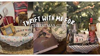 THRIFT WITH ME FOR CHRISTMAS GIFTS & THRIFTY GIFT IDEAS + DIY CANDLE ️