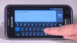 Using SWYPE Technology on the Samsung Galaxy S