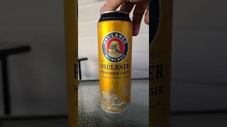 Cracking Open a Paulaner Munich Lager #beercan #beer #Munich #Lager