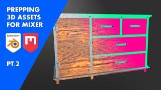 Preparing 3D Models for Texturing in Quixel Mixer Pt. 2