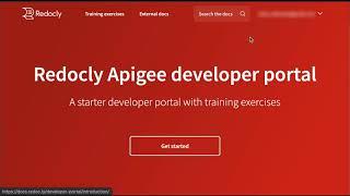 Apigee and Redocly portal demo