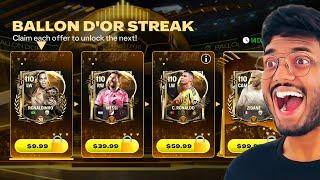 Ballon d'Or Streak Packs are Broken! FC MOBILE