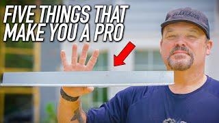 5 Things That Separate Pros From Amateurs