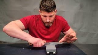 LEARN HOW TO PROPERLY SHARPEN KNIVES IN ABOUT 5 MINUTES