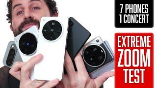 Ultimate Concert Zoom Test: Xperia 1 VII vs  Galaxy S25 Ultra, Vivo X200 Ultra & More! (2025)