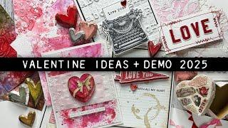 Tim Holtz Valentine Demo + Ideas (2025)