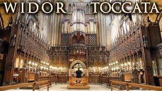 WIDOR TOCCATA (SYMPHONY NO. 5) - RIPON CATHEDRAL PIPE ORGAN - JONATHAN SCOTT