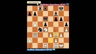 Nodirbek Abdusattorov vs Shakhriyar Mamedyarov (2022) "Nodirbek Genius!!" #shorts #chess