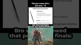 This “Magic” Pen Ruined Finals 