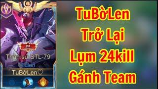 Top 1 Tulen Trở Lại Huỷ Diệt Team Bạn 24Killl Gánh Team | Liên Quân Rov Aov