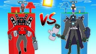 TITAN SPEAKERMAN KULE VS TITAN CAMERAMAN KULE - Minecraft