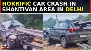 Delhi University Students Injured in Car Crash While Returning from Birthday Celebration | Top News