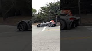 Koenigsegg Jesko ‘Absolute’ AND ‘Attack’ spotted together on the road!