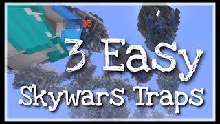 3 Easy Piston Traps To Do In Skywars!