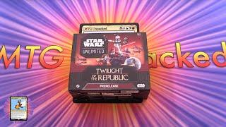 Star Wars: Unlimited Twilight of the Republic Prerelease Opening