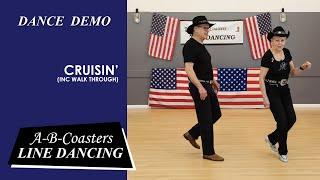 CRUISIN' - Line Dance Demo & Walk Through