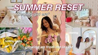 My Summer Reset 2025  Full Glow Up Routine | cleaning, shopping, habits