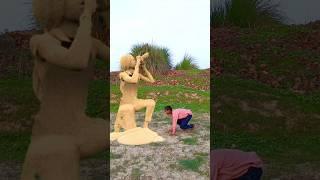 big Send 3D Sculpture felling daun man jete pari lage #youtubeshorts #funny #3dsculpture #song #vfx