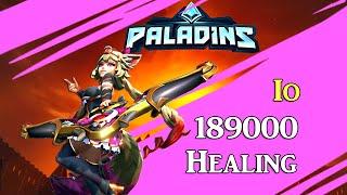 Геймплей Ио - 189000 исцеления | Paladins