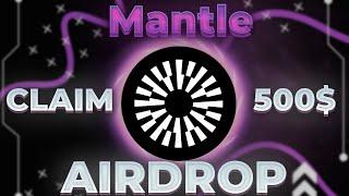 MANTLE Crypto AirDrop Claim 500$ | Without Deposit | Full Best FREE Method 2024