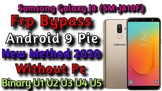 SM-J810F Frp Bypass 9.0 | All Binary | Samsung Galaxy J8 SM-J810F. Remove Google Account.Bypass Frp