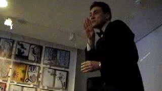 Timur's speech "Siberian Diet" in ArtTalkers Club