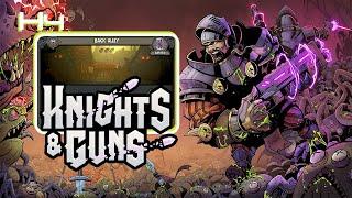 KNIGHTS & GUNS | Stage H4 (Back Alley) | Gameplay 2 Players!