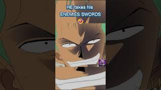 What happen if ZORO forget his SWORDS somewhere#onepiece#anime#luffy#animeedit#onepieceedit#naruto