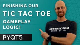 Tic Tac Toe Gameplay Logic - PyQt5 GUI Thursdays #32