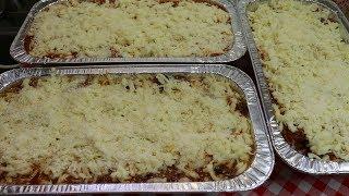 Meat and Cheese Lasagna ~ Freezer Banking ~ Bulk Cooking ~ Homemade Fast Food ~ Noreen's Kitchen