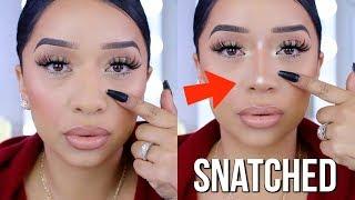 HOW TO CONTOUR YOUR NOSE | FAKE A NOSE JOB WITH MAKEUP!  ohmglashes