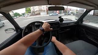 Lada 2107 1.7 Internal Combustion engine 1997 /POV test drive #2